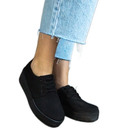 Zapatos plataforma Lunde negros
