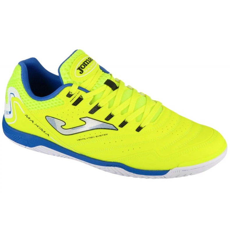 Zapatillas de fútbol Joma Maxima 2509 In MAXS2509IN amarillo