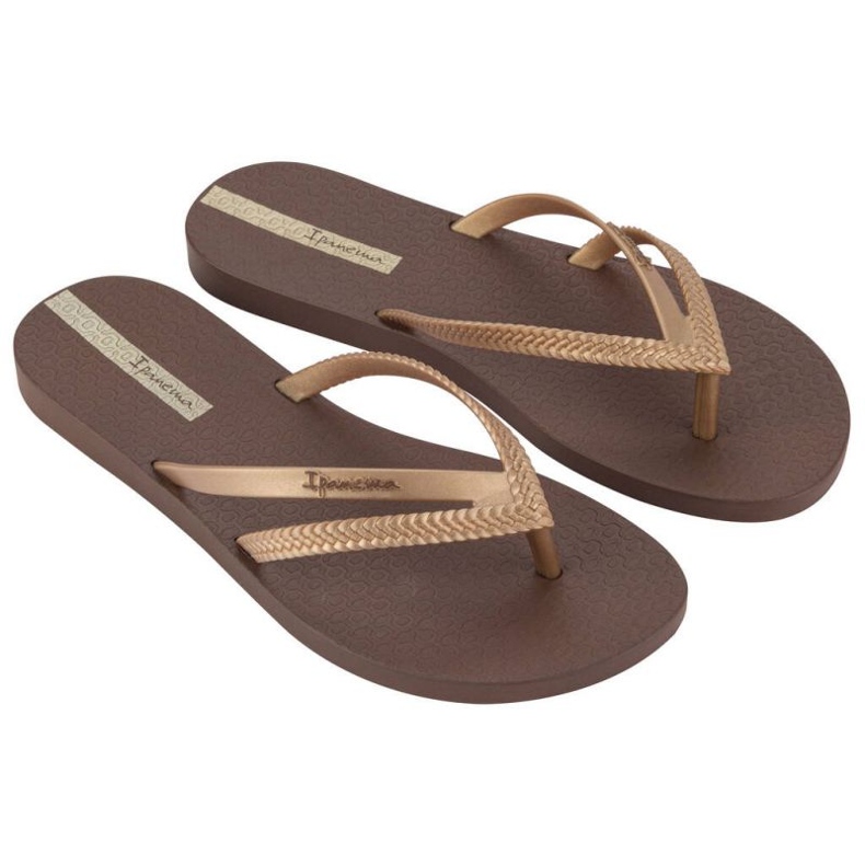 Chanclas Ipanema Bossa Fem 82067-AQ494 dorado Chanclas Ipanema Bossa Fem 82067-AQ494 dorado
