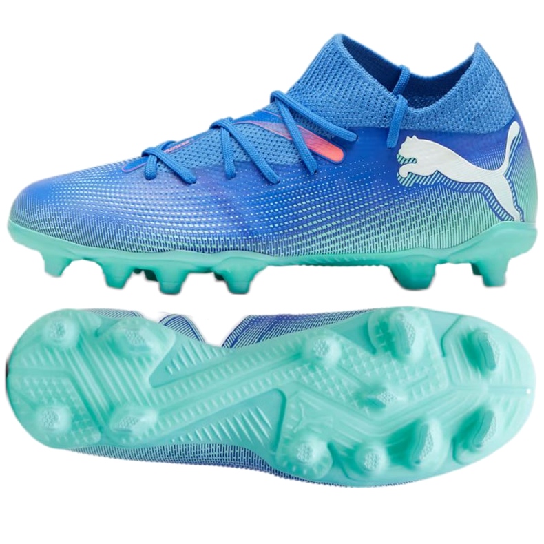 Zapatillas Puma Future 7 Match FG/AG 107945 01 azul Zapatillas Puma Future 7 Match FG/AG 107945 01 azul