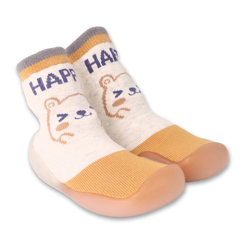 Zapato bebe befado amarillo/beige motivo animal 002P080