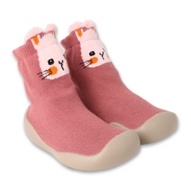 Zapatitos befado rosa aplicación conejo 002P079 rosado