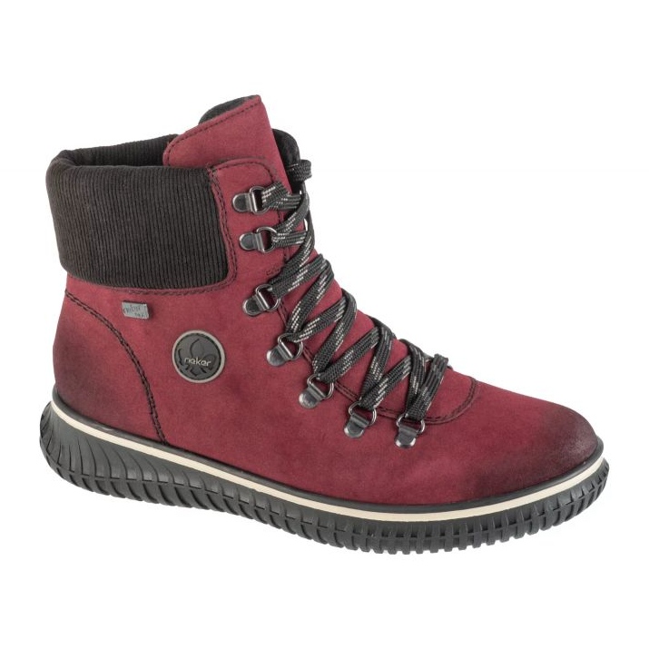 Botines Rieker 74247-35 rojo