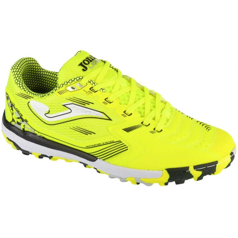 Joma Liga 5 2509 TF LIGS2509TF Zapatos de fútbol Zielone-Limonka verde
