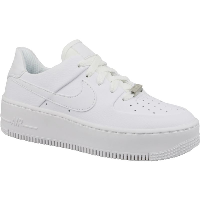 Zapatillas Nike Air Force 1 Sage Low AR5339-100 blancas de piel blanco