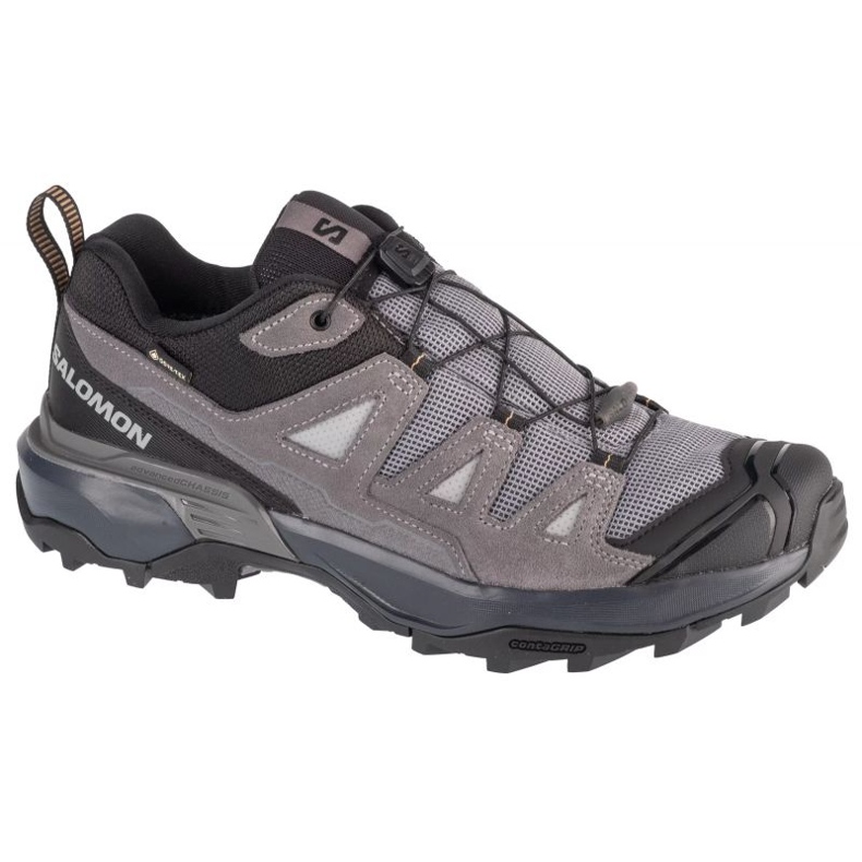 Zapatillas Salomon X Ultra 360 Ltr Gtx 475714 gris/negro con membrana