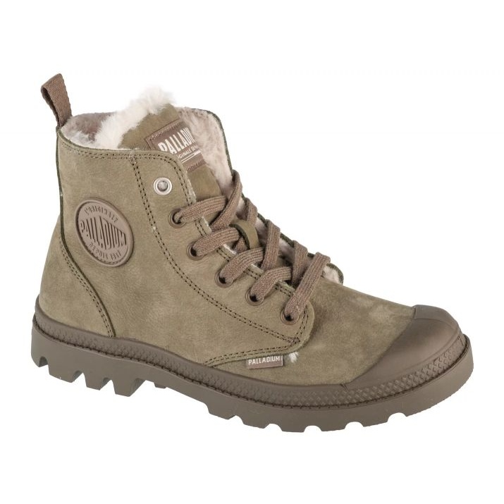 Palladium Pampa Hi Zip WL 95982-377 Zapatos de Stalladium verde