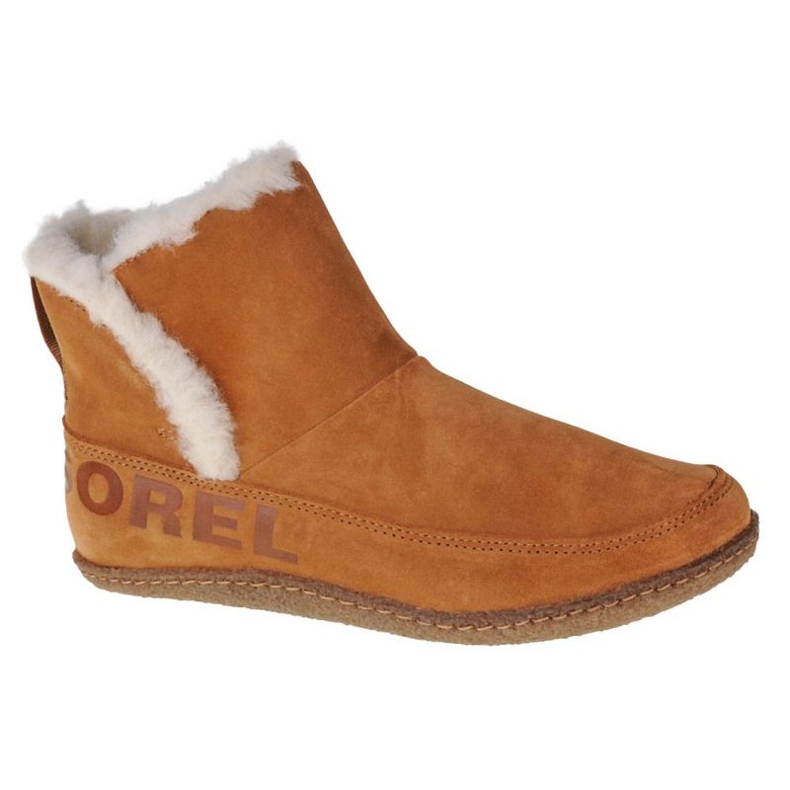 Botas de nieve descalzos Sorel Nuts Bootie 1876141224 Brown marrón Botas de nieve descalzos Sorel Nuts Bootie 1876141224 Brown marrón