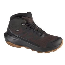 Salomon Elixir Tour Mid WP 475778 Zapatos de bronce con membrana marrón