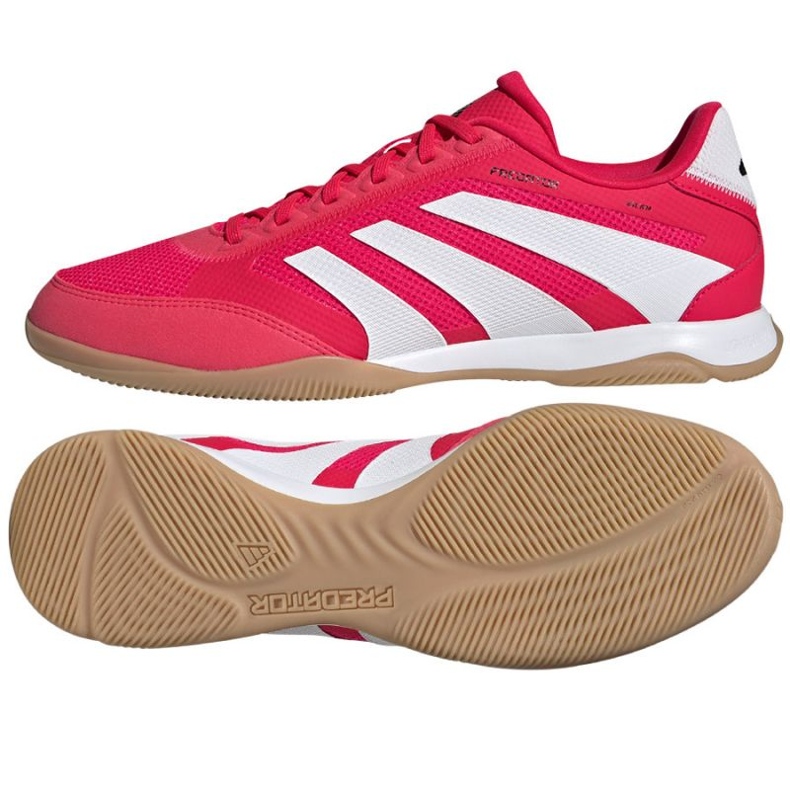 Adidas Predator League en zapatos rojos JR3125