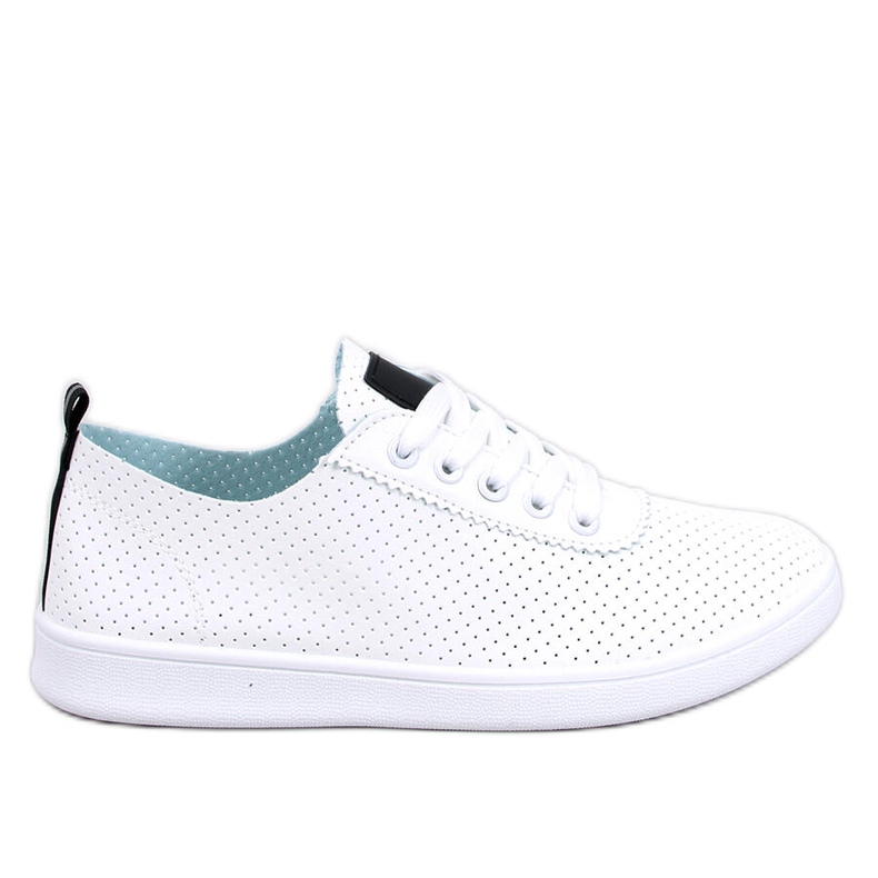 Zapatillas de zapatillas blancas ecológicas para mujeres blanco