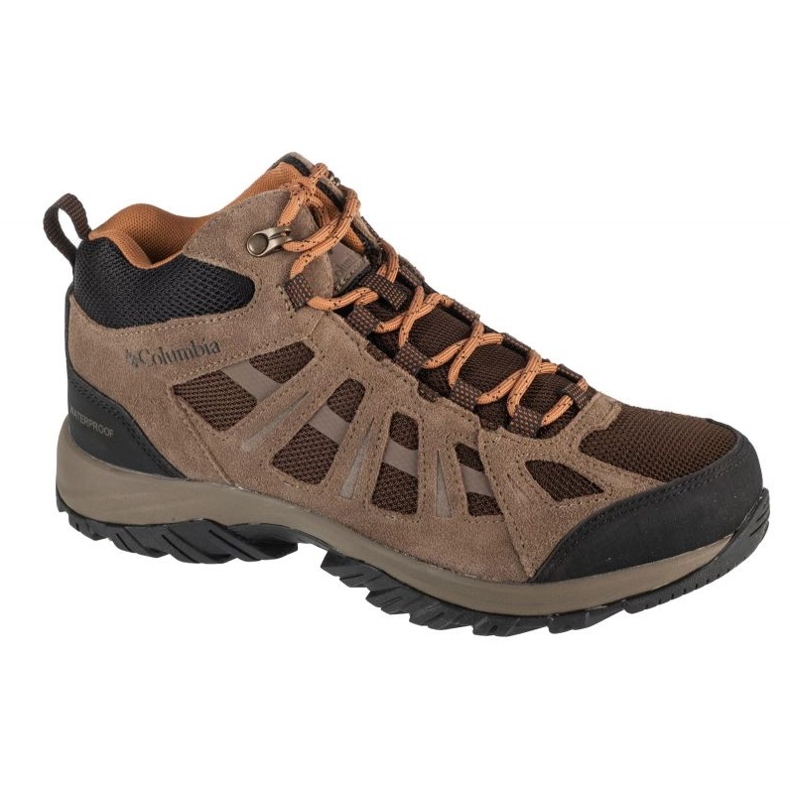Columbia Redmond III Mid WP 1940581232 Zapatos con una membrana marrón Columbia Redmond III Mid WP 1940581232 Zapatos con una membrana marrón