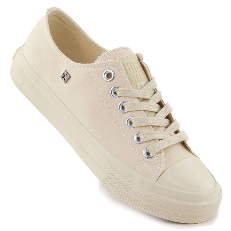 Deportivas mujer textil beige Big Star NN274286