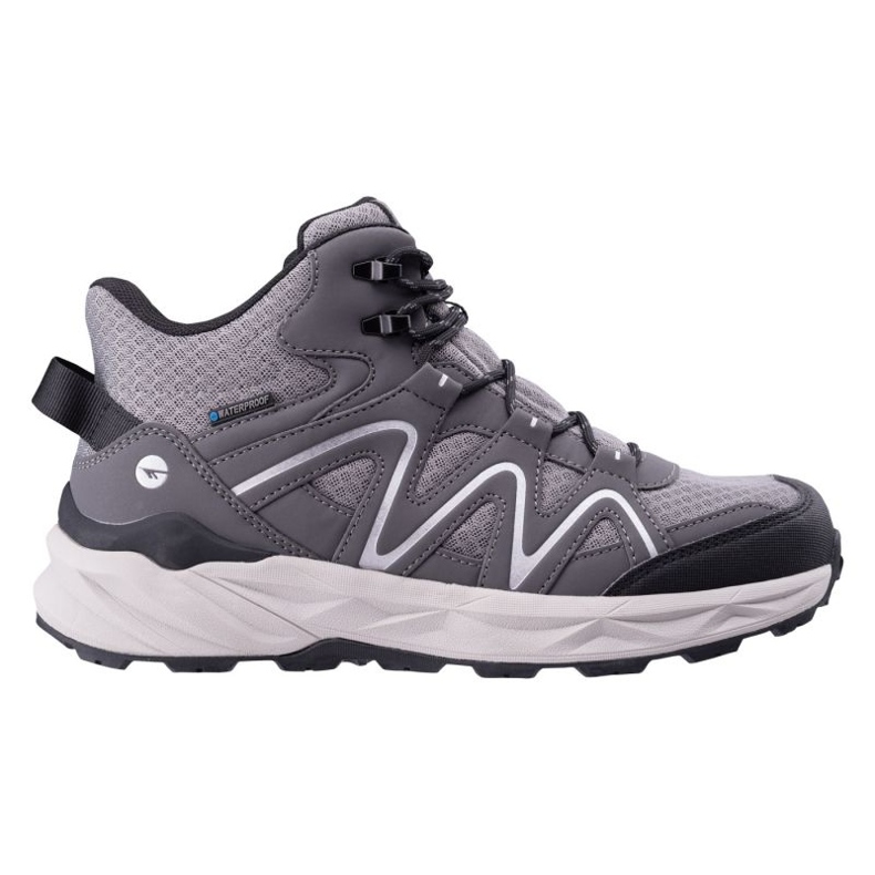 Hi-Tec Henk Mid 9280062344 Zapatos con membrana gris