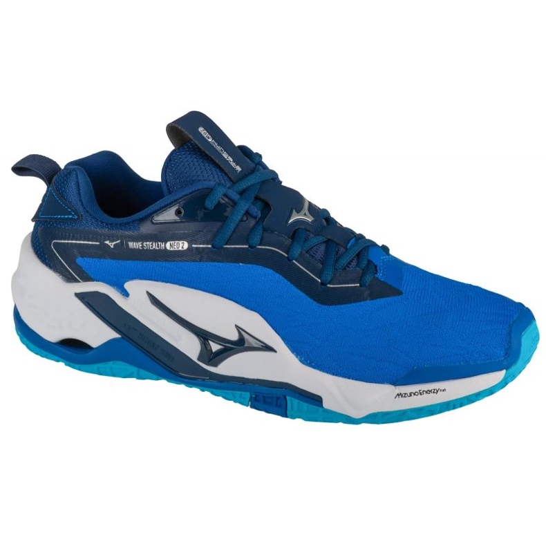 Zapatillas balonmano Mizuno Wave Stealth Neo Ii X1GA240001 azul Zapatillas balonmano Mizuno Wave Stealth Neo Ii X1GA240001 azul