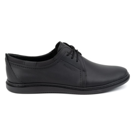 Zapatos casual hombre piel 2131 POLBUT negro