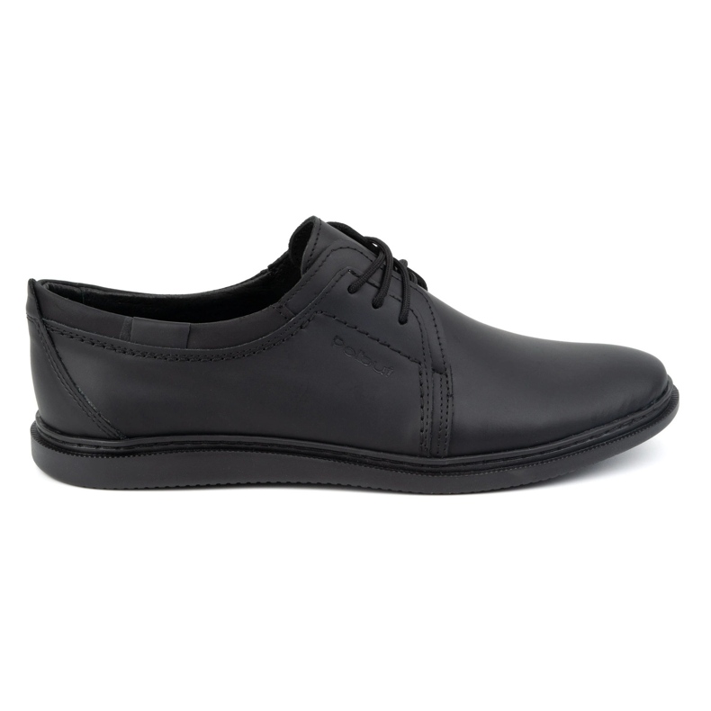 Zapatos casual hombre piel 2131 POLBUT negro