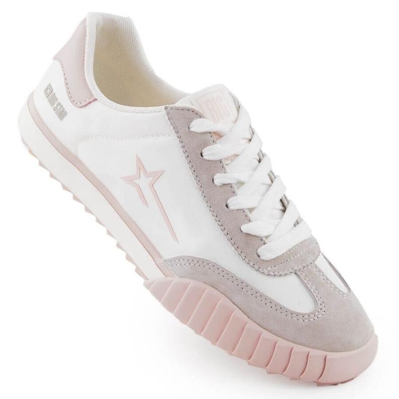 Big Star Zapatos deportivos femeninos grandes estrellas nn274868 blanco Big Star Zapatos deportivos femeninos grandes estrellas nn274868 blanco