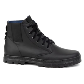 Botines hombre piel POLBUT 2130 negro