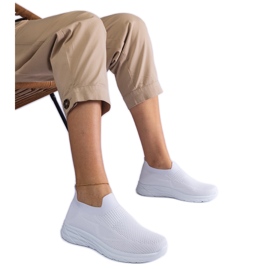 Zapatillas deportivas sin cordones blancas blanco Zapatillas deportivas sin cordones blancas blanco