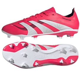 ADIDAS Predator League FG/MG ID3745 Zapatos de fútbol rojo