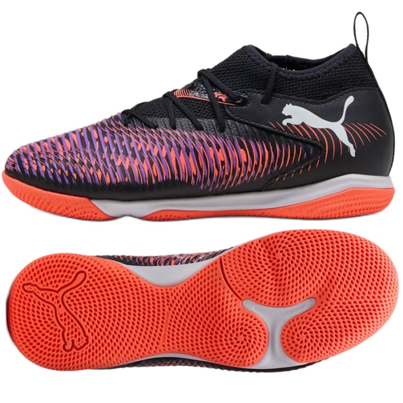 Puma Future 8 Match It+ Mid 108387-01 Zapatos de fútbol negro Puma Future 8 Match It+ Mid 108387-01 Zapatos de fútbol negro