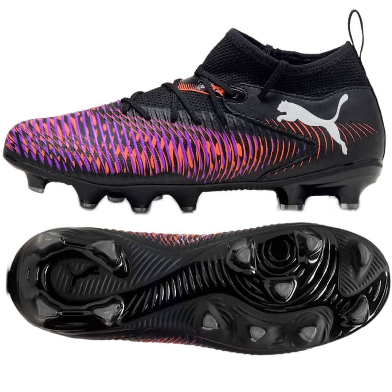 Puma Future 8 Match FG/AG 108143-01 Zapatos de fútbol negro