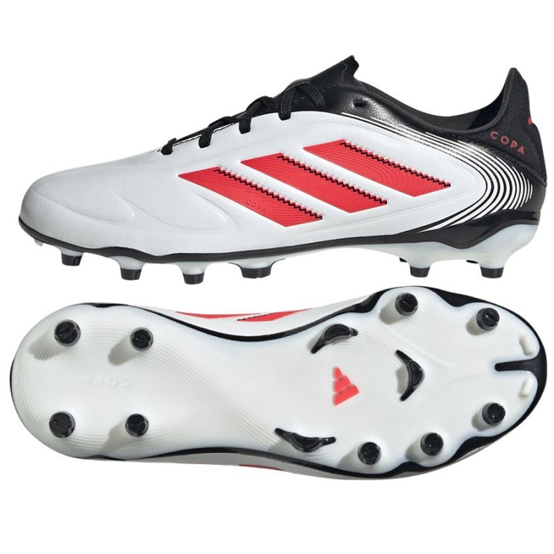 Adidas Copa Pure III League FG/MG IE1192 White Football Shoes blanco