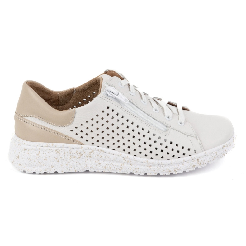 WASAK Zapatos para mujeres, zapatillas de cuero abiertas 0720pw blanco WASAK Zapatos para mujeres, zapatillas de cuero abiertas 0720pw blanco