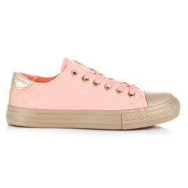 Zapatillas rosas rosado