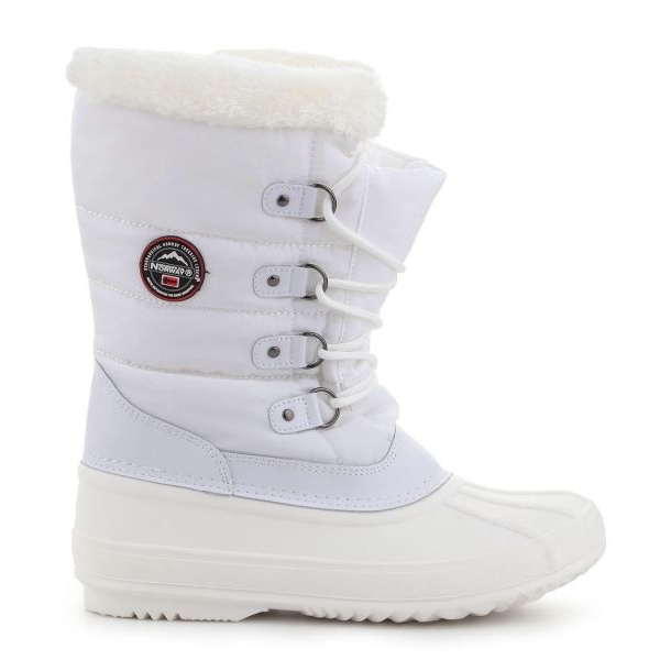 Geographical Norway Zapatos de invierno de mujeres Geográficos Noruega Jenny blanco