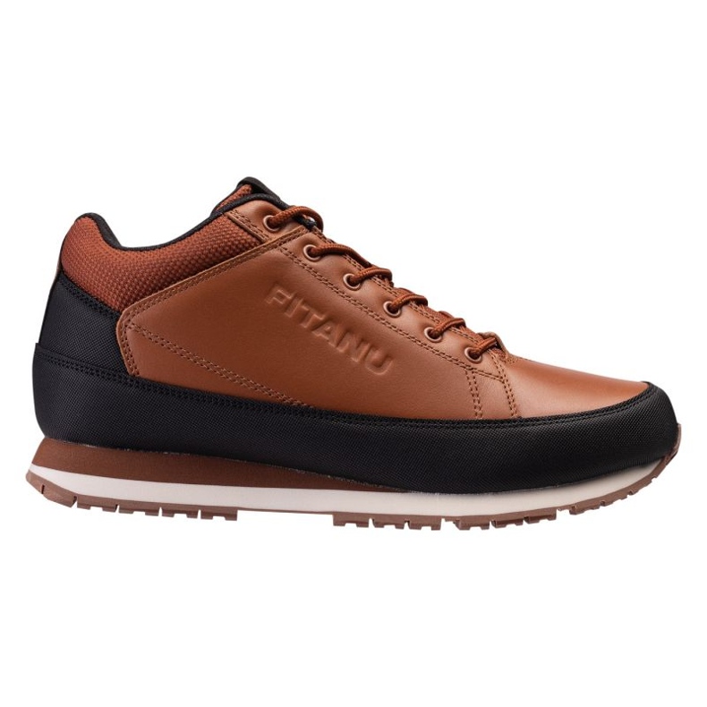 Pharayo Fitanu zapatos hechos de cuero natural marrón