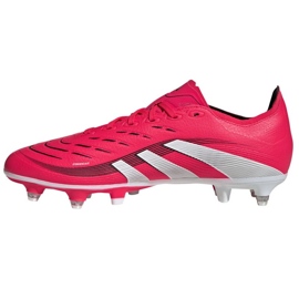 ADIDAS Predator League SG ID3762 Zapatos de fútbol rojo