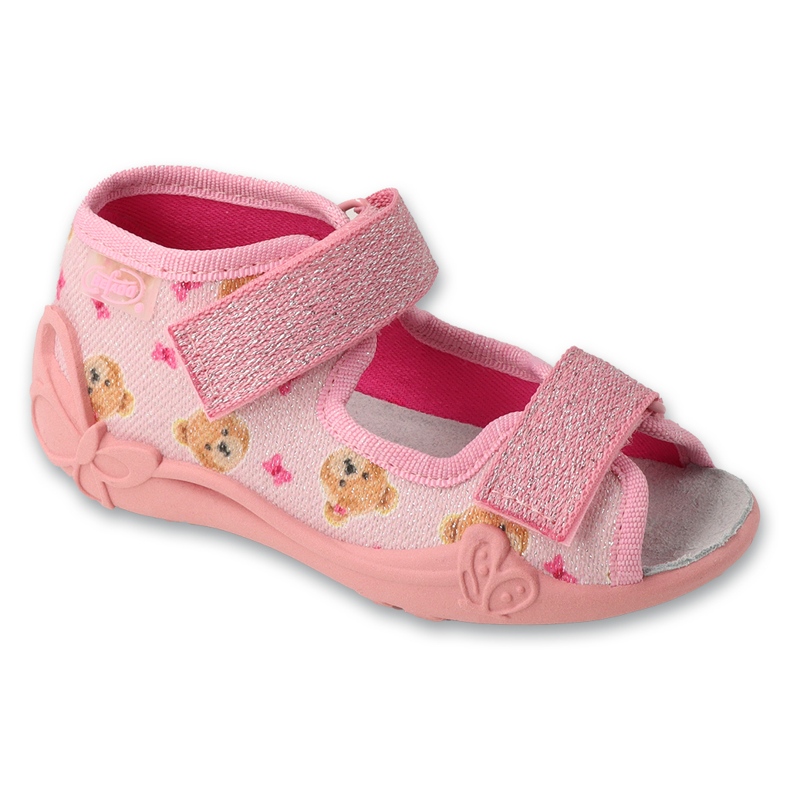 Befado Teddy Bears Inserto de cuero para niños 342p069 Rosa rosado Befado Teddy Bears Inserto de cuero para niños 342p069 Rosa rosado