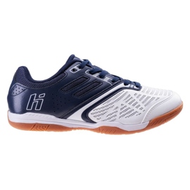 Huari Jordi Teen Halski zapatos blancos y azul marino Huari Jordi Teen Halski zapatos blancos y azul marino