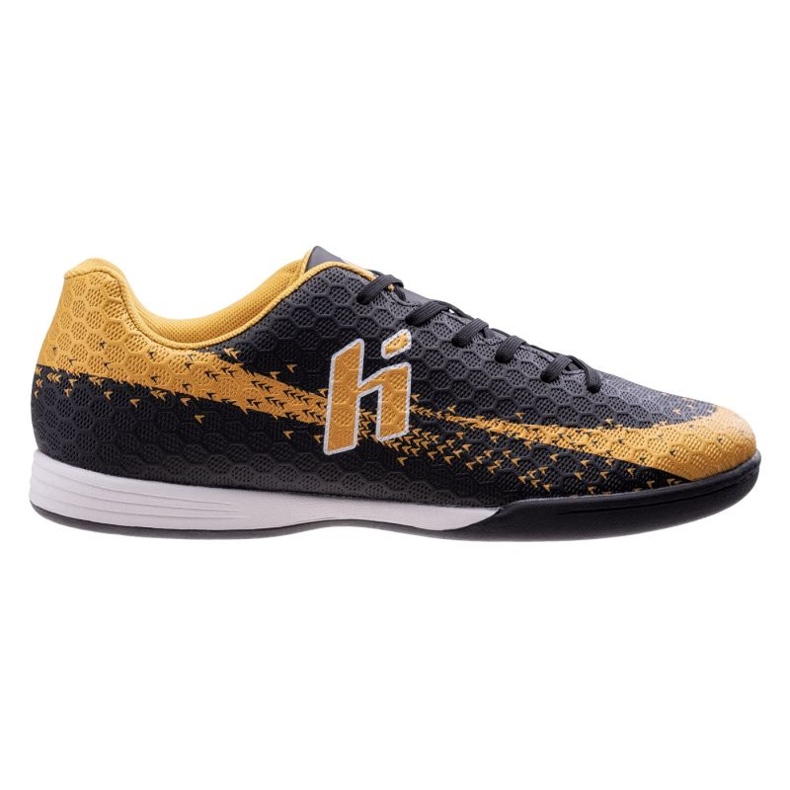 Huari Recoleti IC M000165744 Zapatos de fútbol negro y amarillo