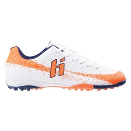 Huari Turfy recoleti tf zapatos de fútbol blanco-naranja Huari Turfy recoleti tf zapatos de fútbol blanco-naranja