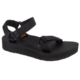 Sandalias universales de Teva Midform 1090969 Sandalias blancas negro