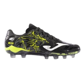 Joma Supercopa 2401 Black Lemon Fluor Company Ground negro