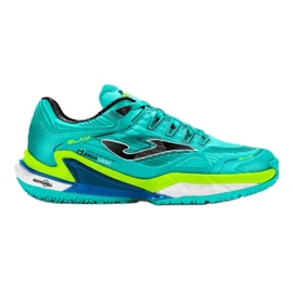 Tenis zapatos joma slam hombres 2427 turquesa azul