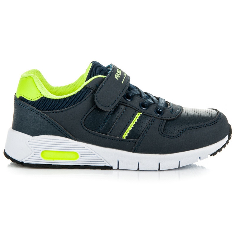 Ax Boxing Zapatos para atar y velcro. azul