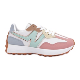 Zapatillas de deporte zapatos deportivos multikolor rosado