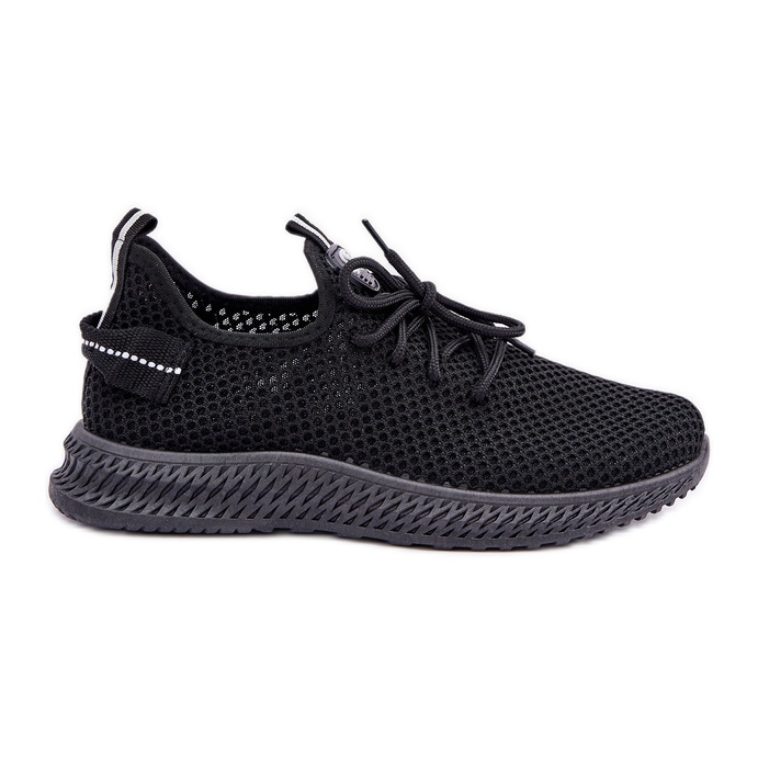 Zapatos deportivos para mujeres ramificadas para mujeres negros