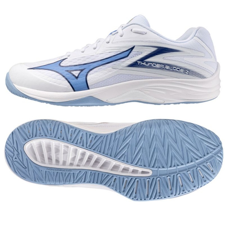 Mizuno Thunder Blade Zapatos de V1GA237097 White blanco