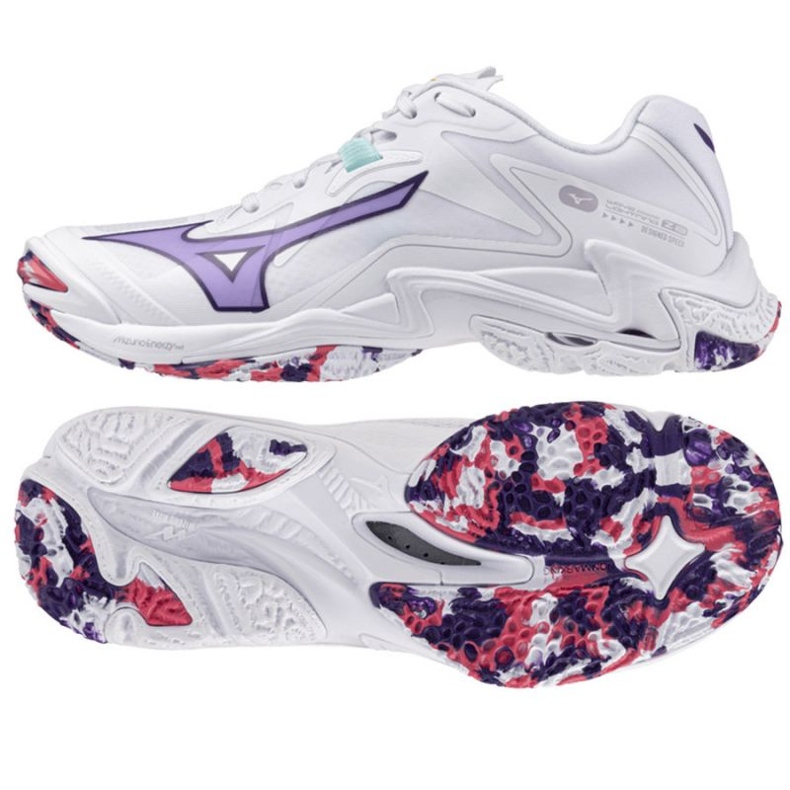 Mizuno Wave Lightning Z8 V1GC240020 Zapatos blancos