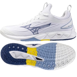 Mizuno Wave Luminous 3 V1GA242096 zapatos blancos