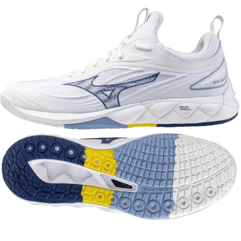 Mizuno Wave Luminous 3 V1GA242096 zapatos blancos