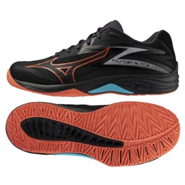 Mizuno Thunder Blade Shoes con V1GA237006 Negro