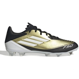 Adidas F50 League FG/MG Messi IG9274 Zlote dorado