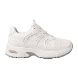 Zapatillas de deporte para mujeres en la plataforma White blanco